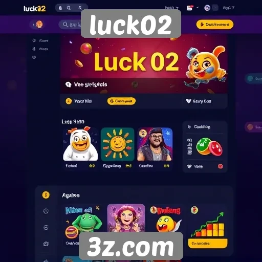 Interface do usuário do luck02 e sua usabilidade