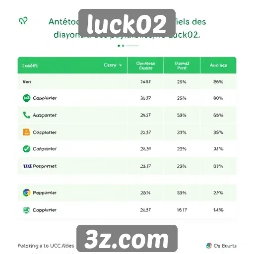 Estudo sobre métodos de pagamento no luck02